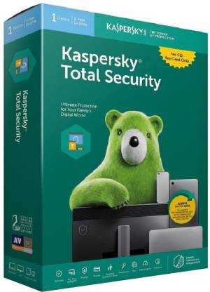 Kaspersky Total Security Antivirus 1 User 1 Year